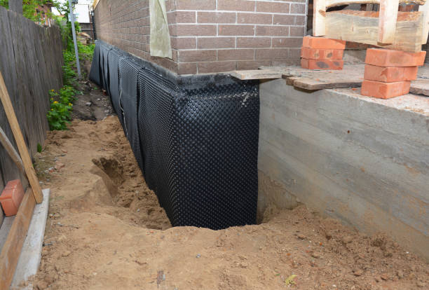 SJ Waterproofing Pros technician performing targeted Crawl Space Encapsulation assessment in Seaside Heights, NJ